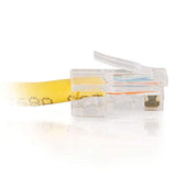 C2G 24497 Cat5e Crossover Cable - Non-Booted Unshielded Network Patch Cable, Yellow (3 Feet, 0.91 Meters)