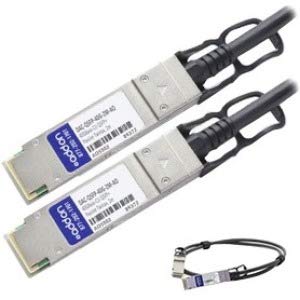 AddOn Dell QSFP+ Network Cable - QSFP+ - 5 GB/s - 1 Pack - 1 x QSFP+ Network - 1 x QSFP+ Network