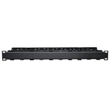 Rack Enclosure Horizontal Cable Manager Steel W Finger Duct 1urm