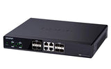 QNAP QSW-804-4C-US 8-Port Unmanaged 10GbE Switch, Eight 10GbE SFP+ Ports with Shared Four 10GBASE-T Ports