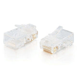 Cables to Go RJ45 Cat5 8 x 8 Modular Plug for Flat Stranded Cable