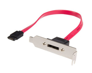 StarTech.com ESATAPLT1LP Low Profile SATA to eSATA Plate Adapter