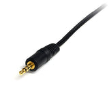 StarTech.com 3 ft Stereo Audio Cable - 3.5mm Male to 2x RCA Male - heaDPhone jack to RCA - Mini jack to RCA - 3.5mm to RCA (MU3MMRCA)