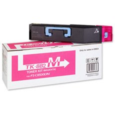 Kyocera C8500DN TK882M Magenta Toner Yield 18,000