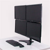 A Stand based mount that supports up to four 24in LED/LCD monitors, each weighin AMR4S