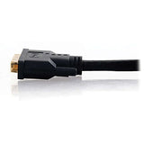 C2G 41200 Pro Series Single Link DVI-D Digital Video Cable M/M, Plenum CMP-Rated (15 Feet, 4.57 Meters)