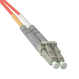 C2G 33203/Cables to Go 33203 LC-ST 62.5/125 OM1 Duplex Multimode PVC Fiber Optic Cable (7 Meters, Orange)