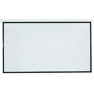 100 Inch Projection Screen(1300x2270mm),Viewable Size 1240x2210mm,Matt White, 16