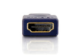 C2G 40435 Velocity HDMI Female to Mini HDMI Male Adapter, Blue