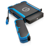 G-Technology 1TB G-DRIVE ev ATC Portable External Hard Drive with tethered USB 3.0 cable - All-Terrain Drive Solution - 0G03614