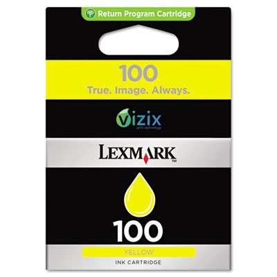 Lexmark - Ink Tank, Return Program, 200 Page Yield, Yellow, Sold as 1 Each, LEX14N0902