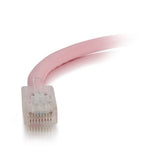 C2G 04264 Cat6 Cable - Non-Booted Unshielded Ethernet Network Patch Cable, Pink (14 Feet, 4.26 Meters)