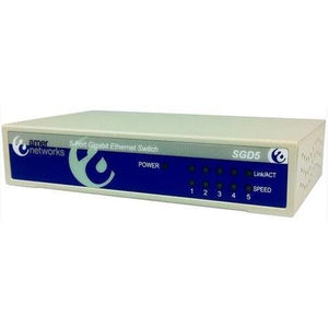 5 Port 10/100/1000mbps Gigabit Ethernet Desktop Switch