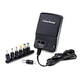 CyberPower CPUAC600 3-12V 600mAh Universal Power Adapter with AC Power Plug