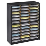 Safco Products Value Sorter Literature Organizer, 36 Compartment