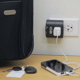 Surge Protector Wallmount Direct Plug in 1 Outlet with Timer