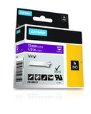 Dymo Rhino Tape Vinyl Label Cassette, 1/2-Inch 12mm, Purple (1805415)