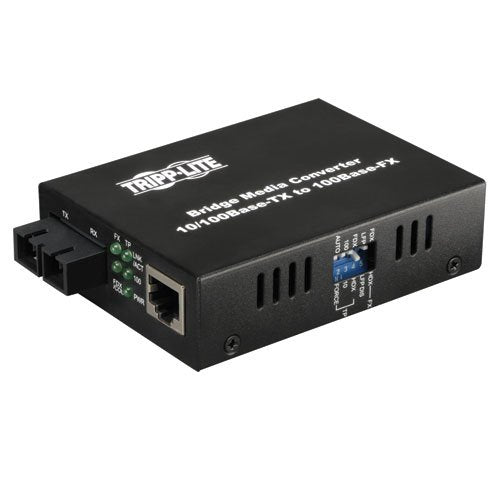 Tripp Lite N784-001-SC External Multimode Media Converter 10/100 FX/TX SC/RJ45, 2km, 1300nm