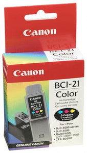 Canon Genuine BCI-21 Colour Ink Cartridge