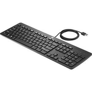 Open box of HP USB Slim Business Keyboard