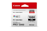 Canon 0546C002 CanonInk Lucia PRO PFI-1000 Photo Black Individual Ink Tank