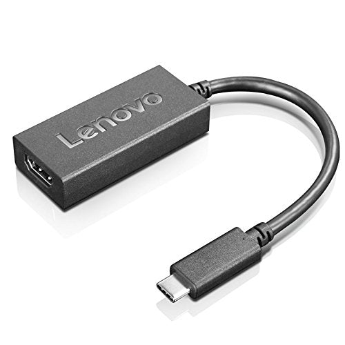 Lenovo - 4X90R61022 - Lenovo USB-C to HDMI 2.0b Adapter - 9.40 HDMI/USB A/V Cable for Audio/Video Device, Notebook, Monitor, Projector - First End: 1 x Type C Male USB - Second End: 1 x HDMI (Type A)