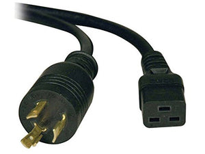 Tripp Lite Heavy-Duty Power Cord for PDU and UPS 12AWG (IEC-320-C19 to NEMA L6-20P) 12-ft.(P040-012)