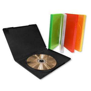 CD/DVD Storage Cases - 5pk, Assorted