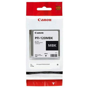 Canon PFI-120MBK Pigment Matte Black Ink Tank 130ml by CES Imaging