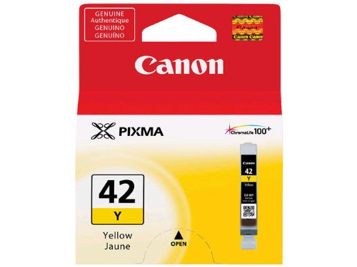 Genuine Canon CLI-42 Ink Tank, Yellow - 6387B002