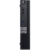 Dell OptiPlex 7070 Desktop Computer - Intel Core i7-9700T - 16GB RAM - 256GB SSD - Micro PC