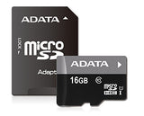 ADATA AUSDH16GUICL10-RA1 Premier 16 GB micro SDHC/SDXC UHS-I U1 Memory Card with One Adapter