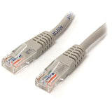 StarTech.com M45PATCH5GR Gray Molded RJ45 UTP Cat 5e Patch Cable, 5-Feet