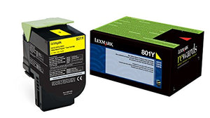 Cx310/410/510 Yellow Return Program Toner Cartridge