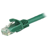 StarTech.com Cat6 Patch Cable - 30 ft - Green Ethernet Cable - Snagless RJ45 Cable - Ethernet Cord - Cat 6 Cable - 30ft (N6PATCH30GN)