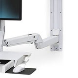 Ergotron 45-261-216 Bright White SV Combo ARM WS