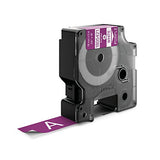 Dymo Rhino Tape, 3/4-Inch, 19mm Vinyl Label Cassette, Purple (1805421)