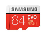 Samsung Evo Plus Class 10 Micro SDXC with Adapter, 64GB (MB-MC64GA)