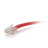 C2G 04168 Cat6 Cable - Non-Booted Unshielded Ethernet Network Patch Cable, Red (150 Feet, 45.72 Meters)