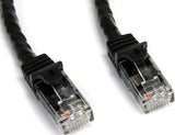 StarTech.com N6PATCH75BK Gigabit Snagless RJ45 UTP Cat6 Patch Cable, 75-Feet (Black)