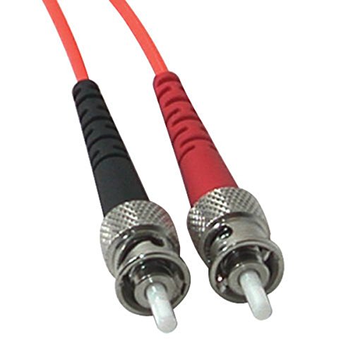 C2G 33203/Cables to Go 33203 LC-ST 62.5/125 OM1 Duplex Multimode PVC Fiber Optic Cable (7 Meters, Orange)