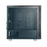 Antec Value Solution Series VSK10 Window, Highly Functional Micro-ATX Case, 280 mm Radiator Support, 4 x 140 mm Fans Support