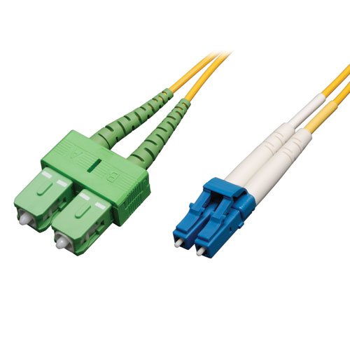 Tripp Lite Fiber Patch Cable (LC to SC/APC) Duplex Singlemode 3M/10-ft. (N366-03M-AP)