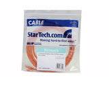 StarTech.com N6PATCH7OR Gigabit Snagless RJ45 UTP Cat6 Patch Cable, 7-Feet (Orange)