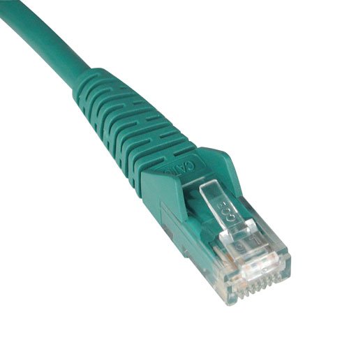 Cat5e 350mhz Snagless Molded Patch Cable (Rj45 M/M) - Green, 25-Ft.