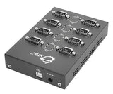 SIIG (JU-SC0211-S1) 8-Port USB to RS-232 Serial Adapter Hub