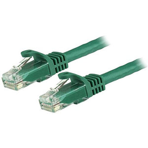 StarTech.com 6 ft Green Cat6 Cable with Snagless RJ45 Connectors - Cat6 Ethernet Cable - 6ft UTP Cat 6 Patch Cable (N6PATCH6GN)