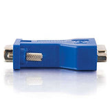 C2G 26957 DVI Female to VGA (HD15) Male Video Adapter, Blue