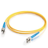 1m St/St Simplex 9/125 Singlemode Fiber Patch Cable - St Single Mode - Male - St