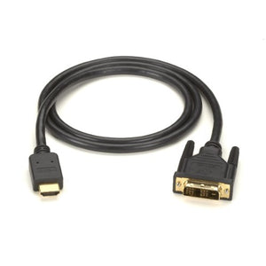 Black Box HDMI to DVI-D Cable, M/M, PVC, 2-m (6.5-ft.)